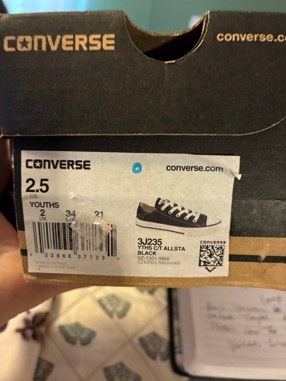 Converse Kids' Chuck Taylor All Star Low-Top Shoes - Black